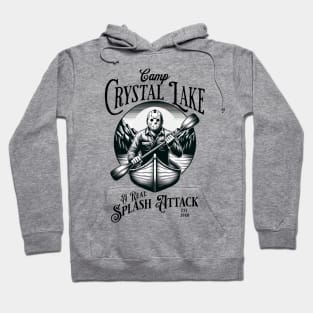 Camp Crystal Lake - A Real Splash Attack [EST 1980] Hoodie